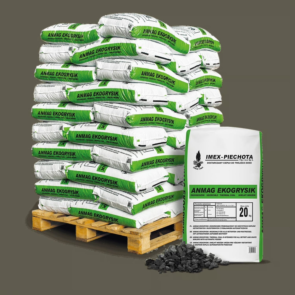 Steinkohle 5 - 15 mm 50 x 20 kg