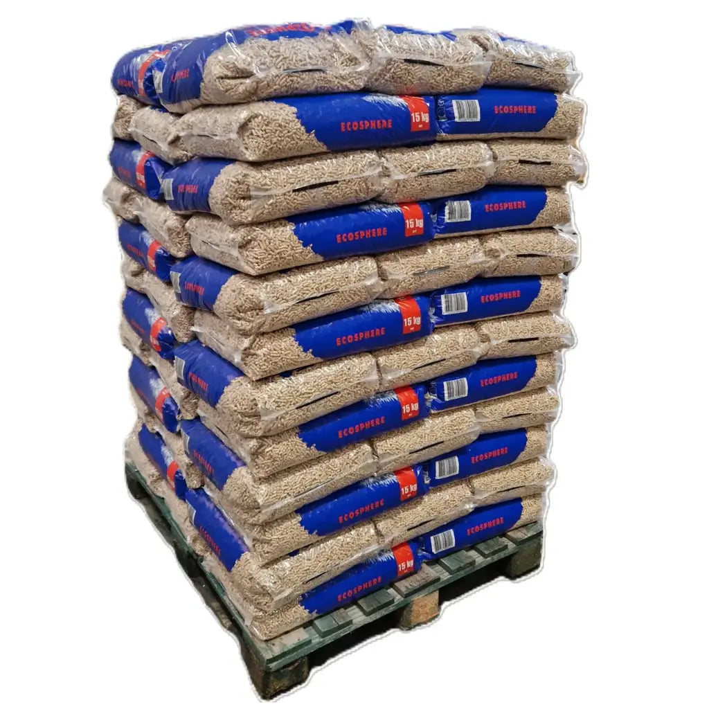 EcoSphere-Pellets – Palette mit 70 Saecken à 15 kg (1050 kg)