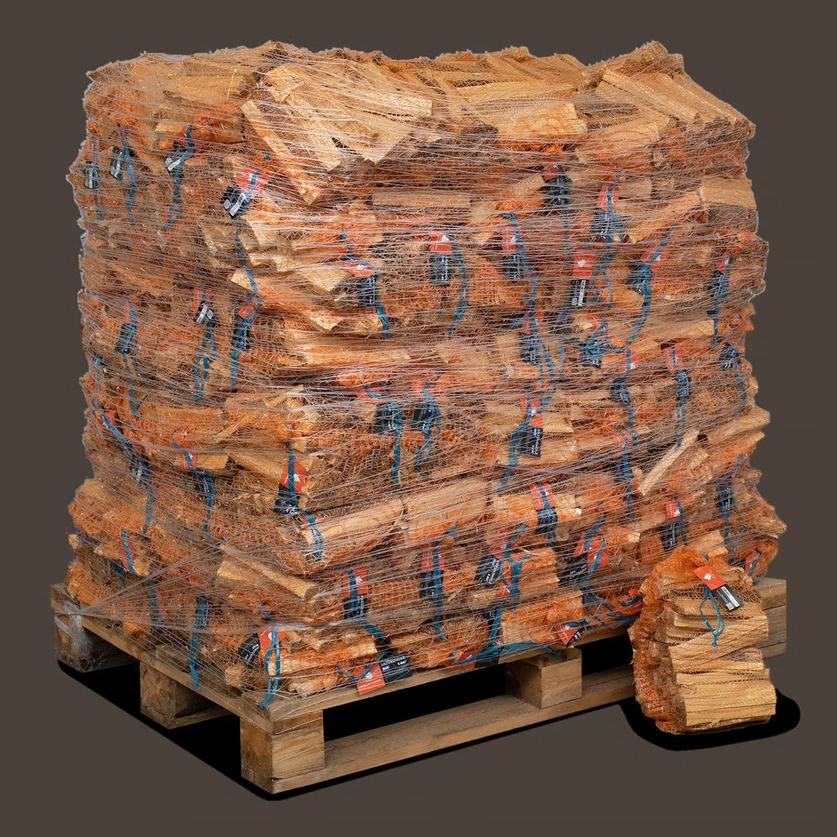 Anzuendholz Blue 18 cm 96 x 3 kg