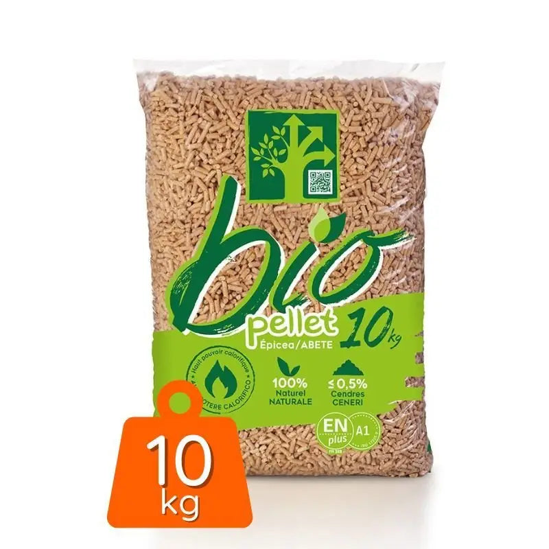 Bio Pellets – Palette mit 112 Saecken à 10 kg (1120 kg)