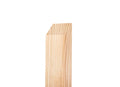 Zaunlatte Laerche (gehobelt, Kopf schraeg) 2/5 cm