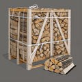 Brennholz Eiche 25 cm 1 RM 500 kg