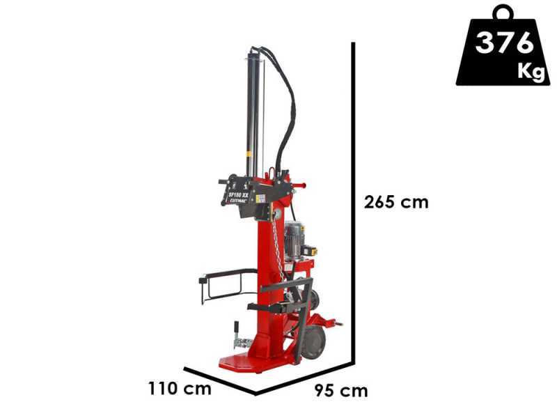 Docma SF180 380 + PTO XX - Holzspalter fuer Traktor - senkrecht