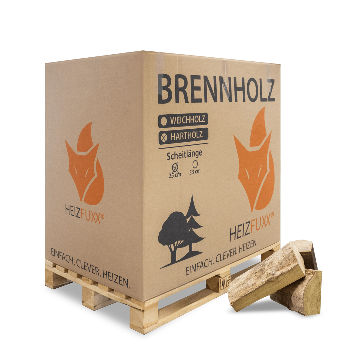 Brennholz Robinie 1 RM 500 kg